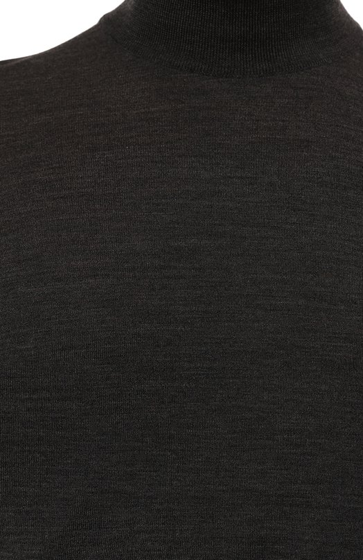 Шерстяная водолазка Kiton UMK08971002 Серый  UMK08971002 Фото 5
