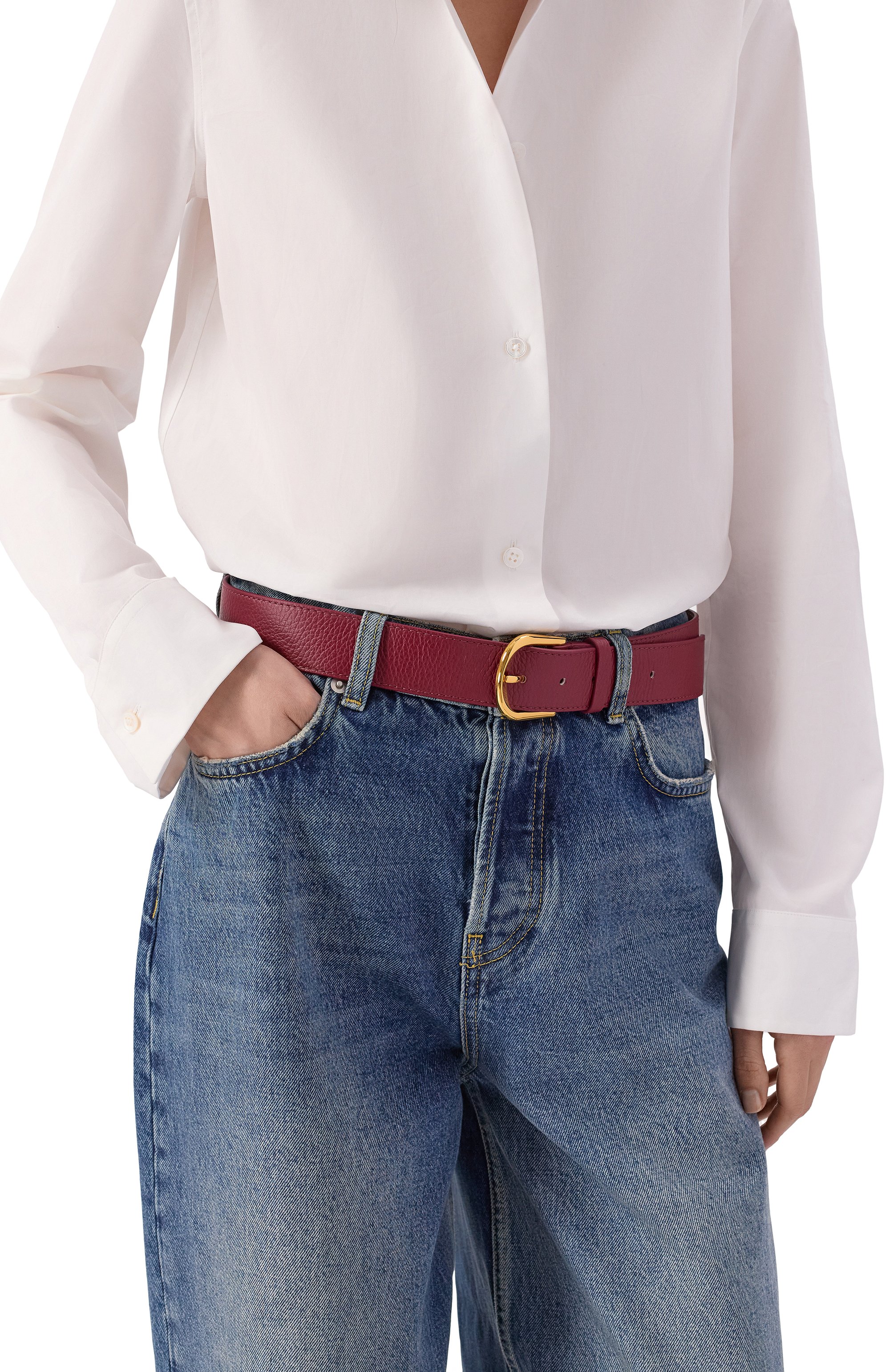 Кожаный ремень COCCINELLE, арт. E3 T0P 11 07 01, фото 2