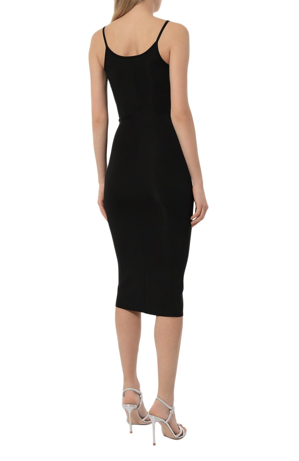 Платье RICK OWENS LILIES черного цвета по цене 41200 руб., арт. LI01D6527/NE0S, фото 4 Платье RICK OWENS LILIES, арт. LI01D6527/NE0S, фото 4