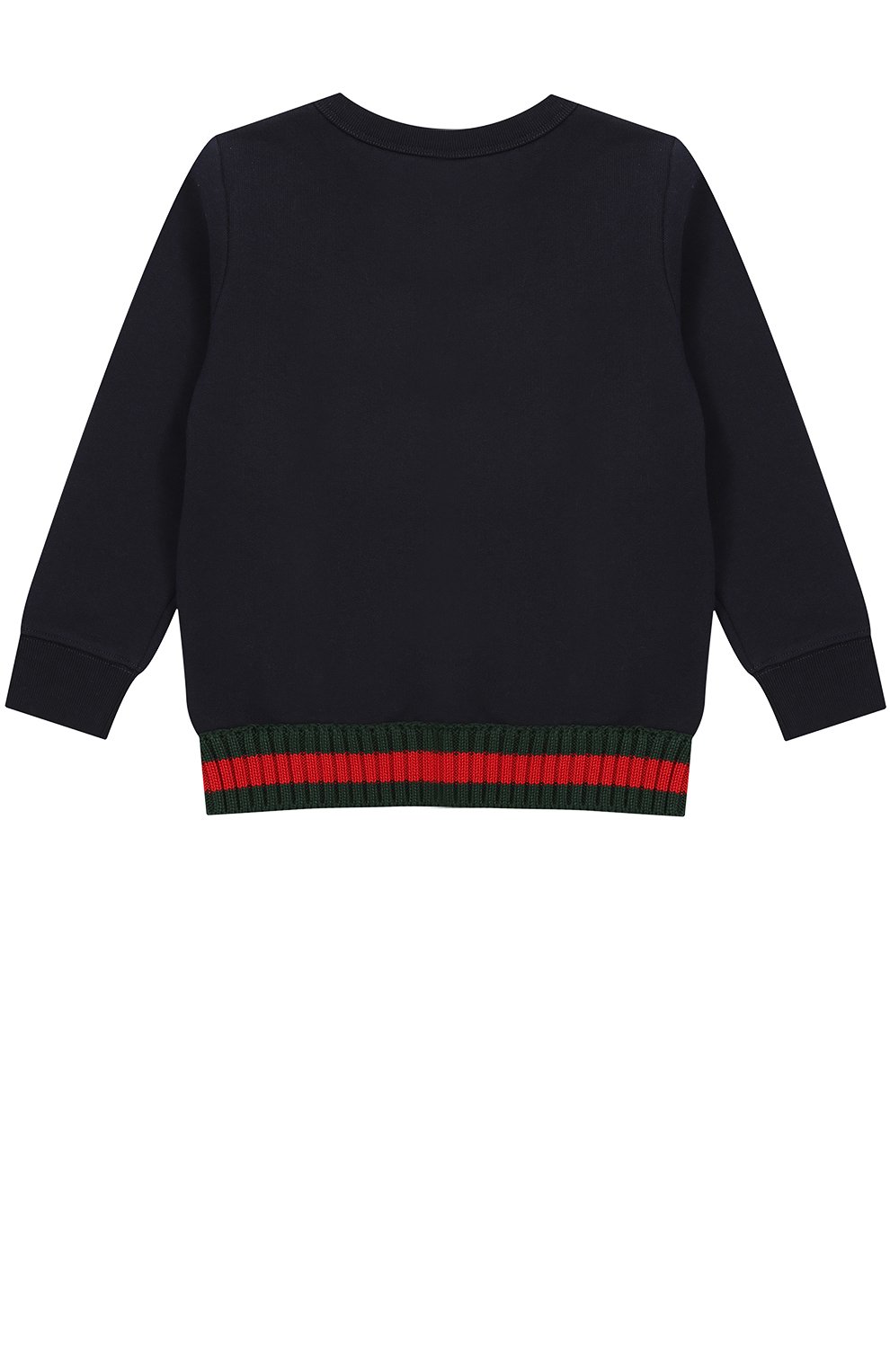Хлопковый свитшот с нашивкой и контрастной отделкой GUCCI, арт. 475715/X5U34, фото 2