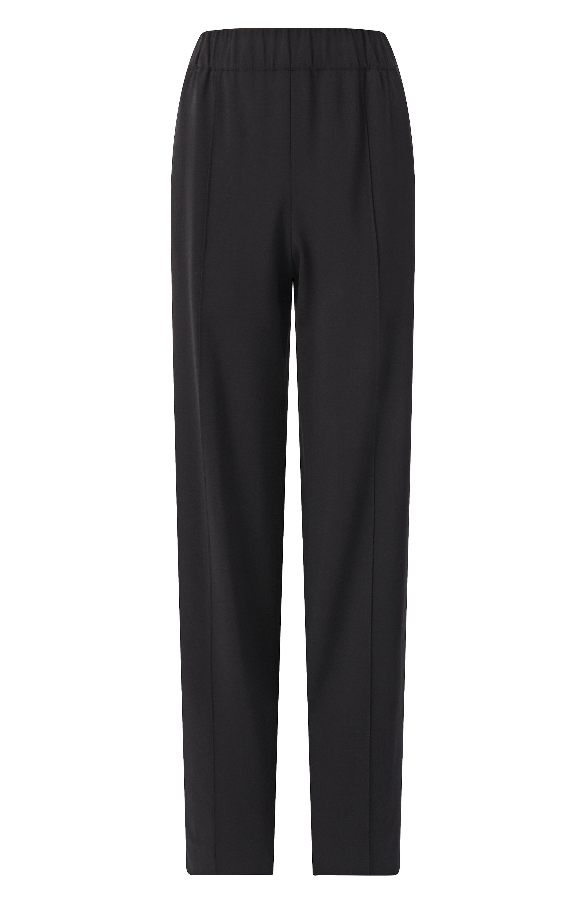 Шерстяные брюки DOLCE & GABBANA черного цвета по цене 95500 руб., арт. FTC6ZT/FUBAJ, фото 1 Шерстяные брюки DOLCE & GABBANA, арт. FTC6ZT/FUBAJ, фото 1