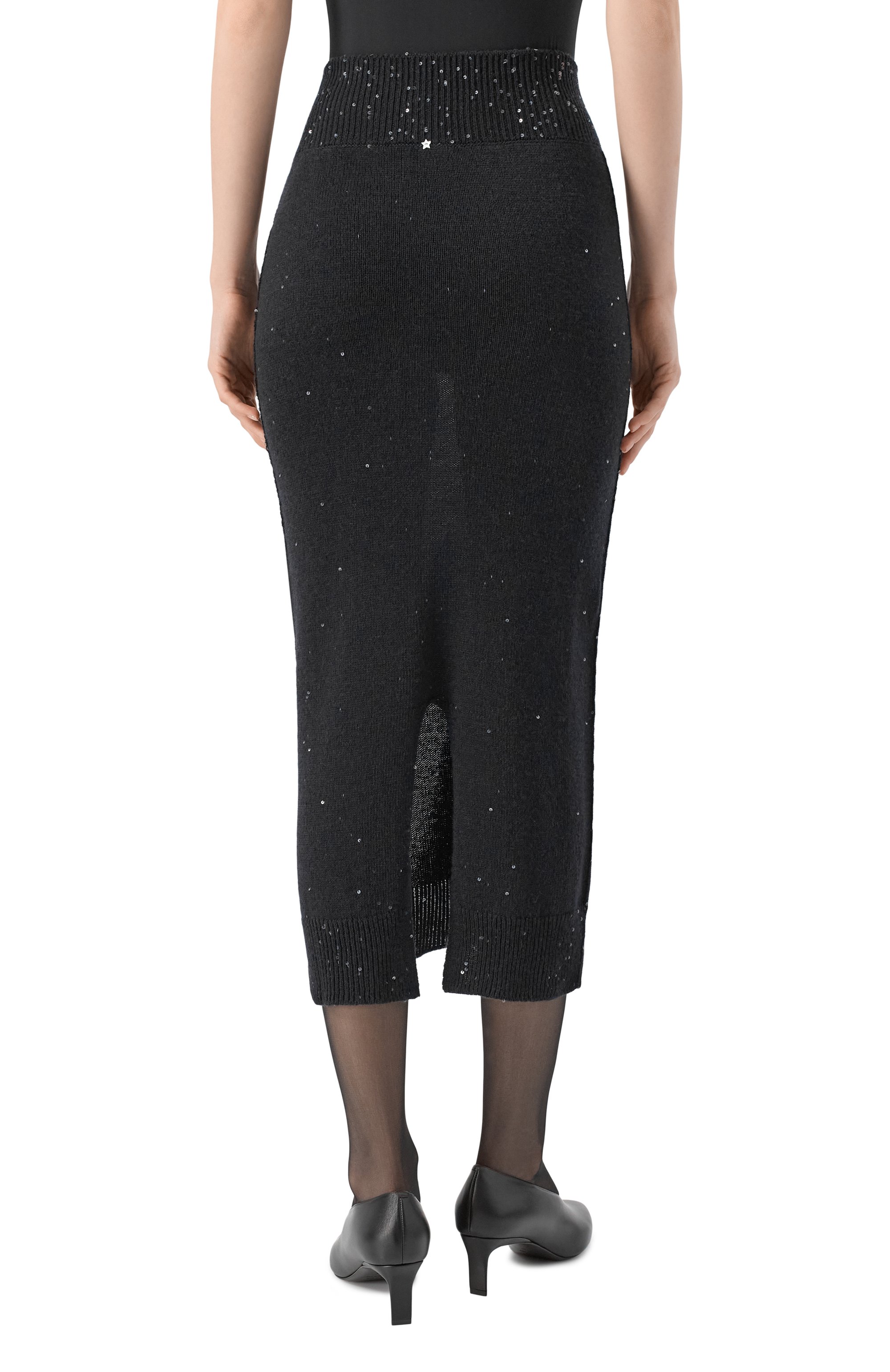 Юбка из шерсти и кашемира LORENA ANTONIAZZI, арт. SM15A/2989, фото 4