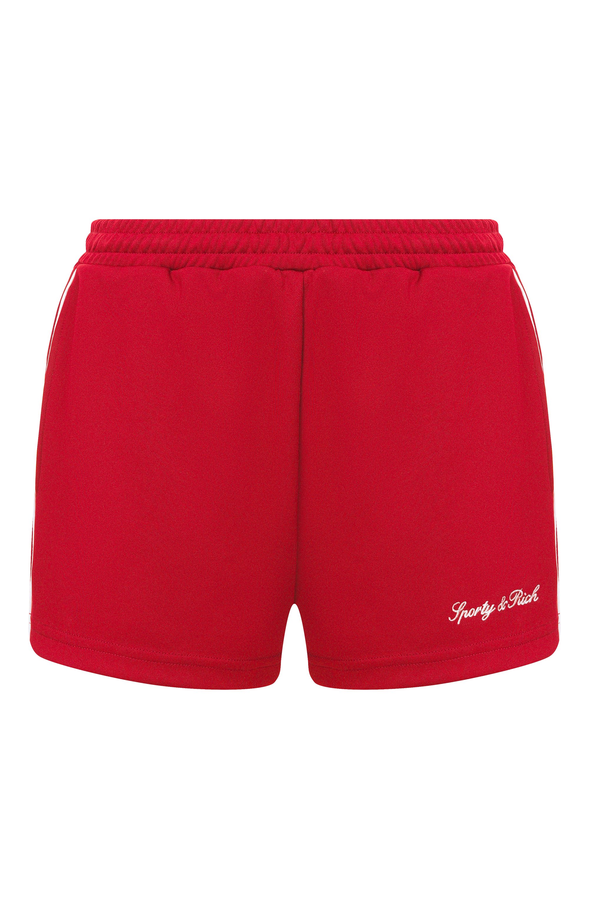 Шорты SPORTY AND RICH красного цвета по цене 24300 руб., арт. SH061710326RE33, фото 1 Шорты SPORTY AND RICH, арт. SH061710326RE33, фото 1