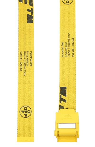 Текстильный ремень OFF-WHITE, арт. 0MRB035E20FAB0011810, фото 2