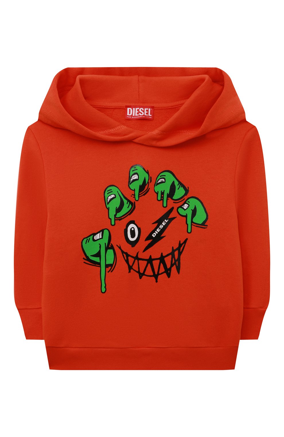Хлопковое худи DIESEL, арт. J00960-00YI8, фото 1