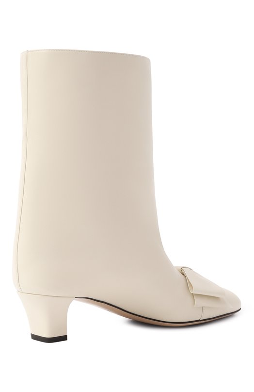 Кожаные ботильоны Bowow 45 Valentino 7W2S0MB1/DDT Кремовый  7W2S0MB1/DDT Фото 5