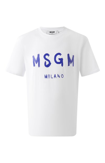 Мужская хлопковая футболка MSGM, арт. 3440MM510/237002