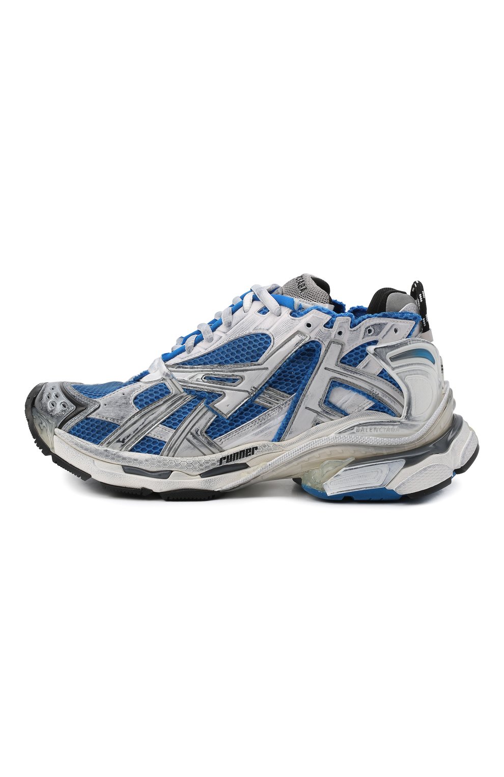 Комбинированные кроссовки runner BALENCIAGA, арт. 677403/W3RB3, фото 4