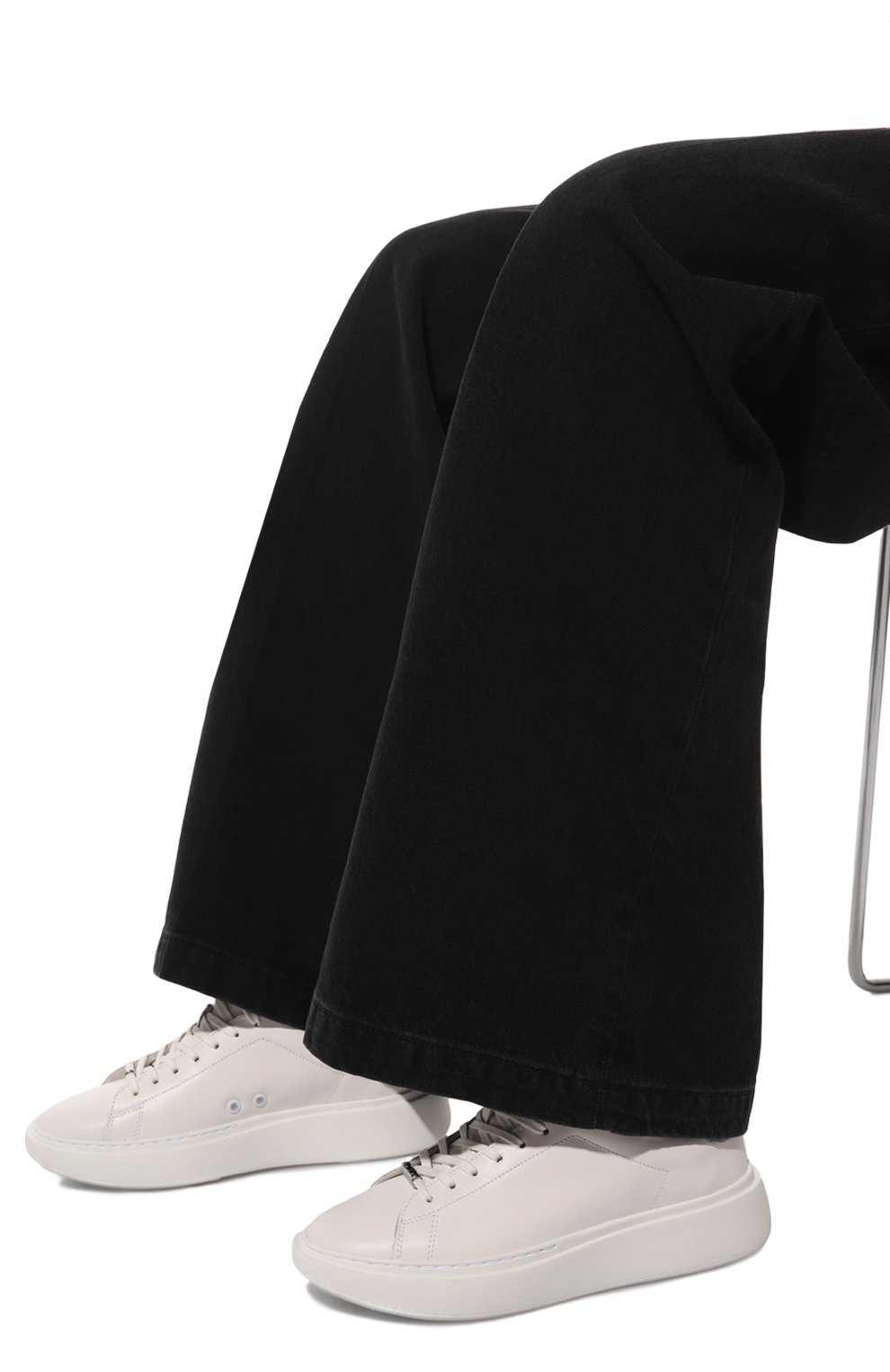 Кожаные кеды BOSS, арт. 50517207, фото 3