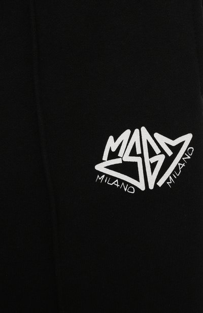 Хлопковые брюки MSGM KIDS, арт. F4MSJBFP203, фото 3