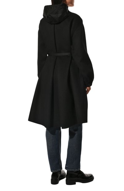 Шерстяное пальто PRADA, арт. P608PH-1ZWN-F0002-221, фото 4