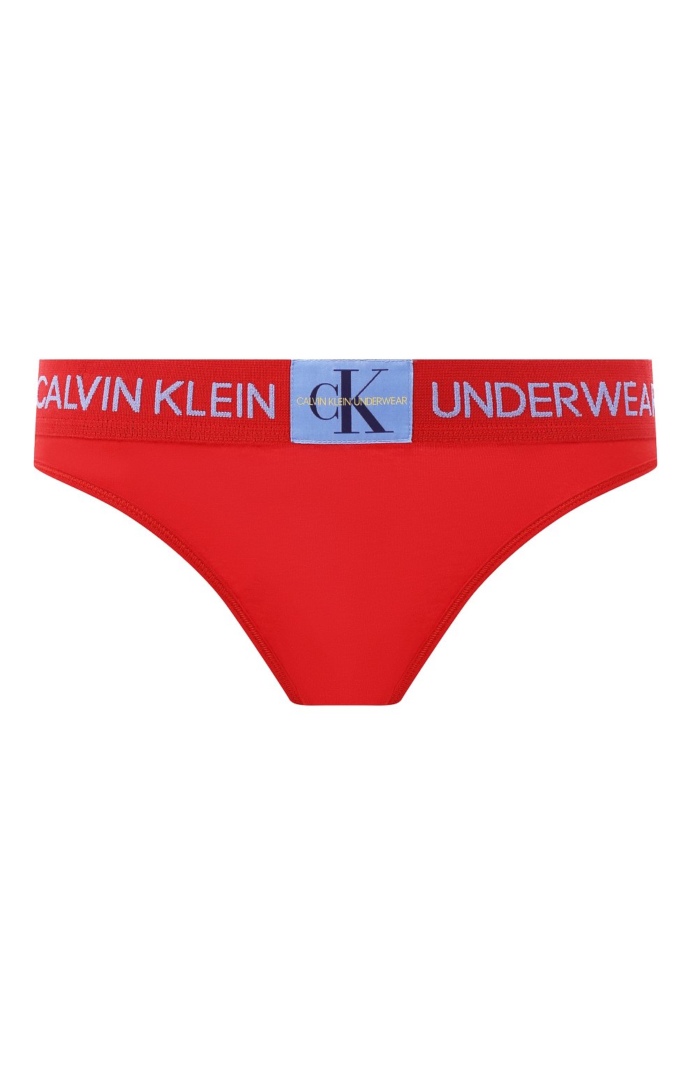 Хлопковые трусы-слипы с логотипом бренда CALVIN KLEIN, арт. QF4921E, фото 1