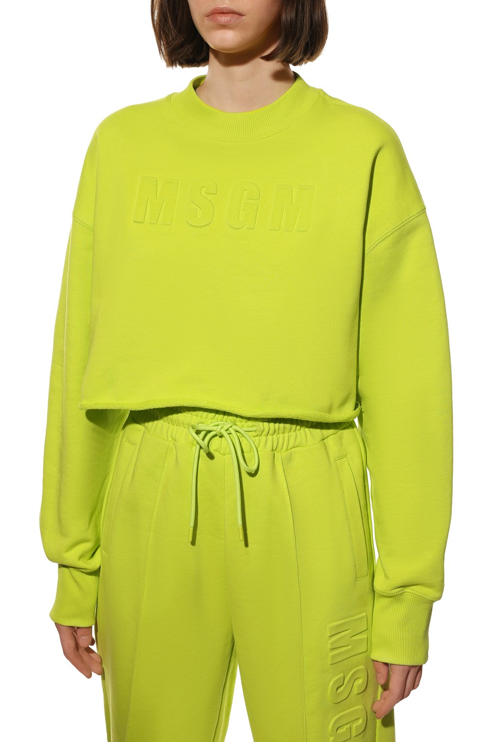 Хлопковый свитшот MSGM, арт. 3241MDM92 227299, фото 3