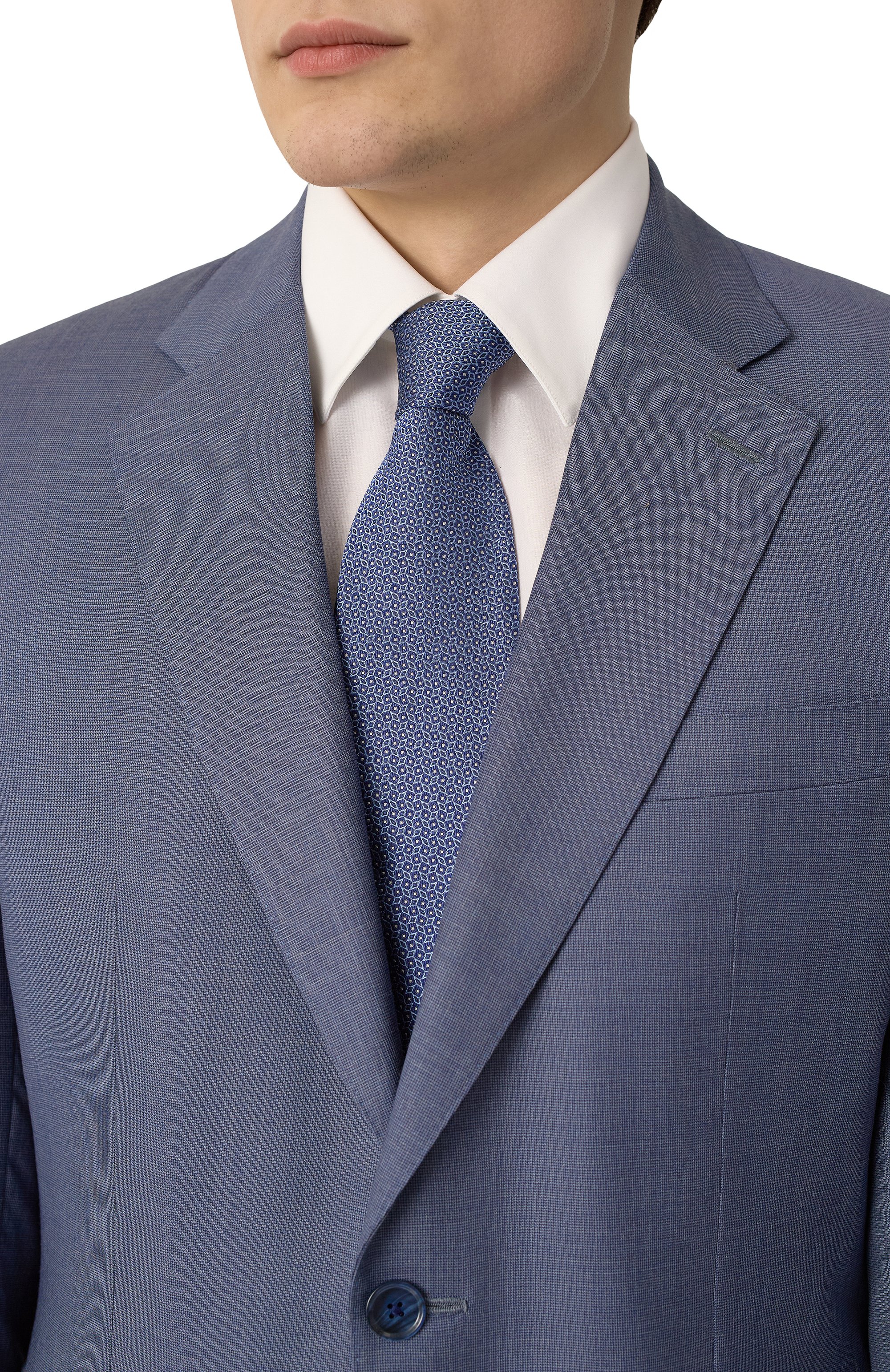 Шелковый галстук ZEGNA, арт. 1P8/Z9D03TA9, фото 2