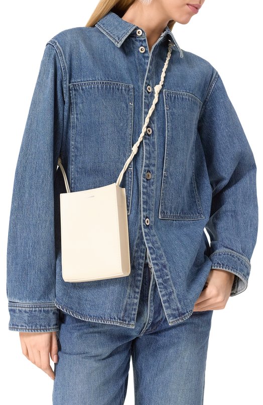 Сумка Tangle Jil Sander J07WG0001/P5354 Кремовый  J07WG0001/P5354 Фото 2