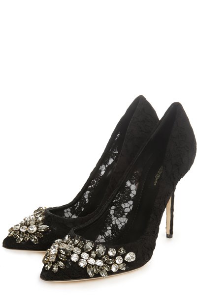 Кружевные туфли bellucci с декором DOLCE & GABBANA, арт. 0112/CD0007/AR247, фото 2