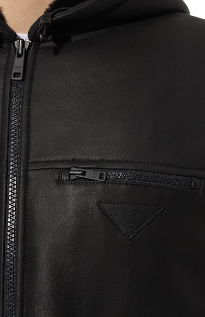 Дубленка из овчины PRADA, арт. UPW286-1H44-F0008, фото 5