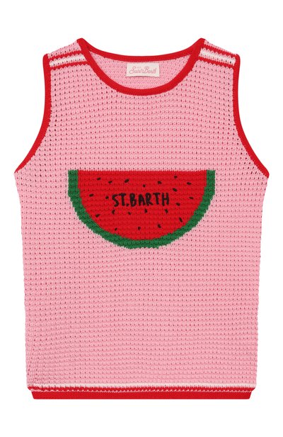 Хлопковый топ MC2 SAINT BARTH, арт. ISAD0RA JR/04007H