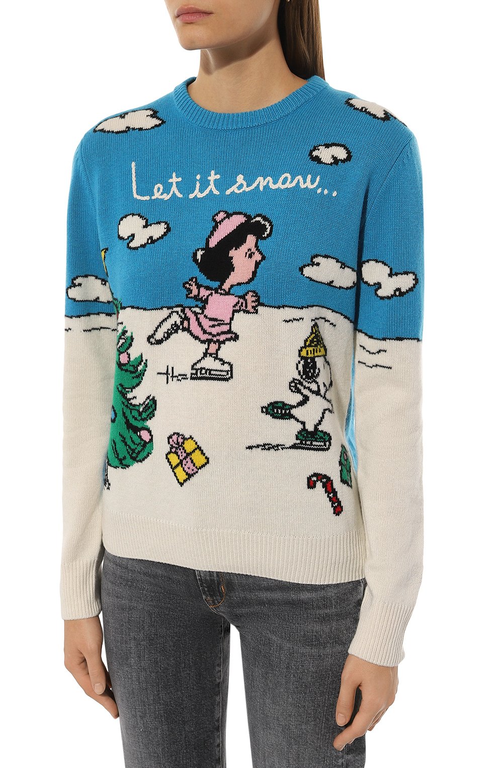 Пуловер из шерсти и вискозы MC2 SAINT BARTH разноцветного цвета по цене 22850 руб., арт. NEW QUEEN C/00003G, фото 3 Пуловер из шерсти и вискозы MC2 SAINT BARTH, арт. NEW QUEEN C/00003G, фото 3