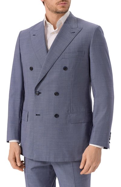 Шерстяной костюм BRIONI, арт. RAH10V/P9A1K/S0CRATE, фото 3