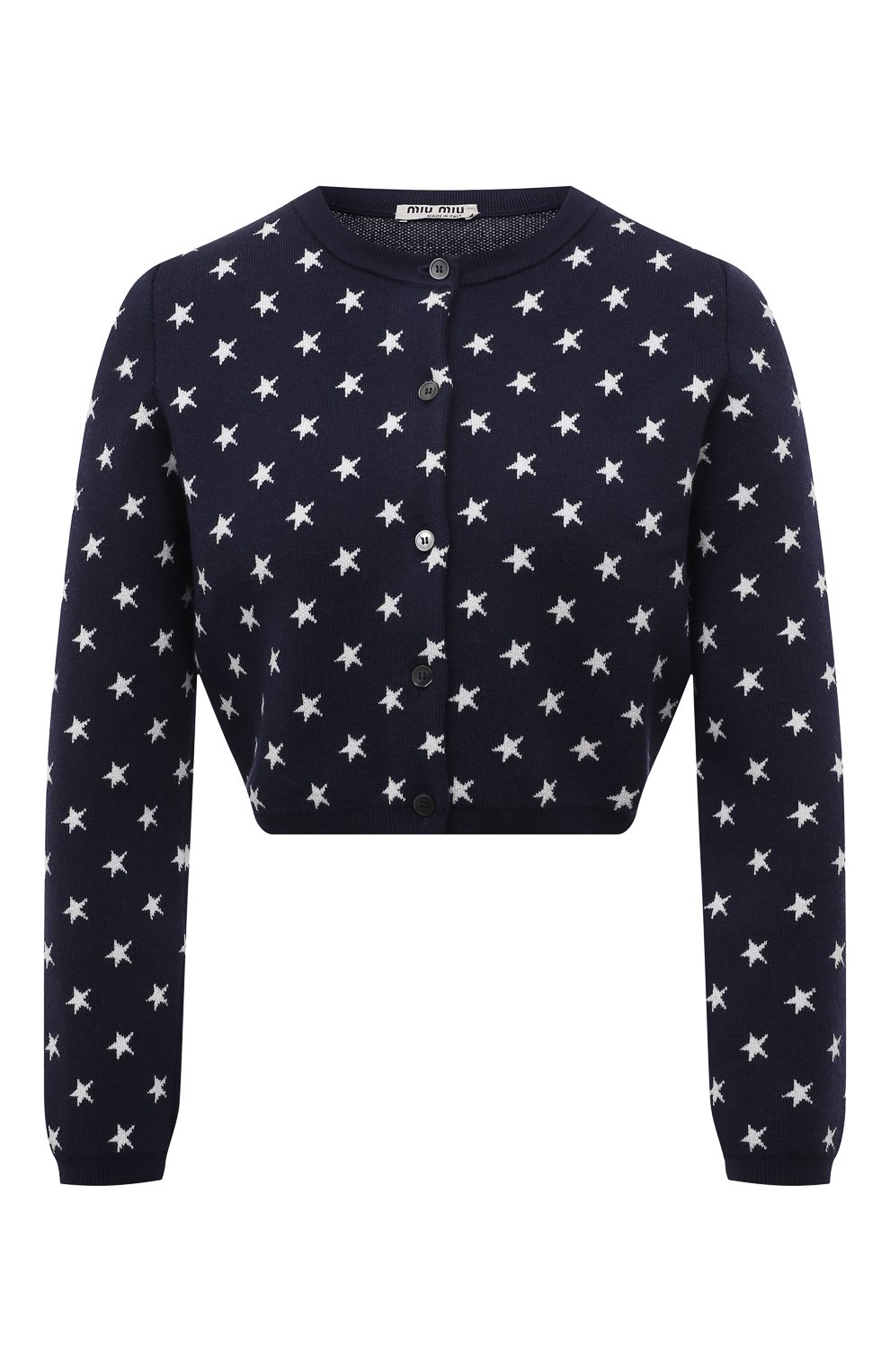 Шерстяной кардиган MIU MIU, арт. MMF516-1ZFC-F0008, фото 1