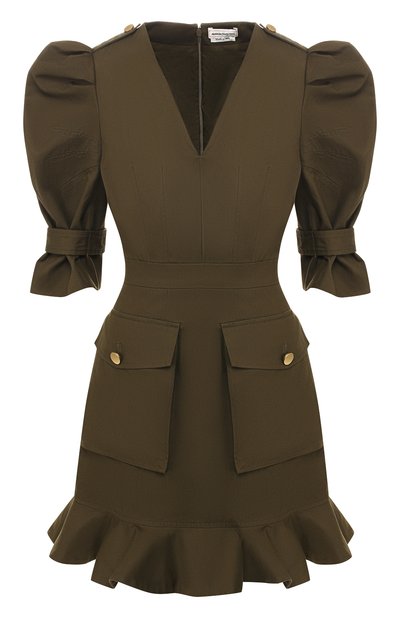 Хлопковое платье ALEXANDER MCQUEEN, арт. 605282/QFAAE, фото 1