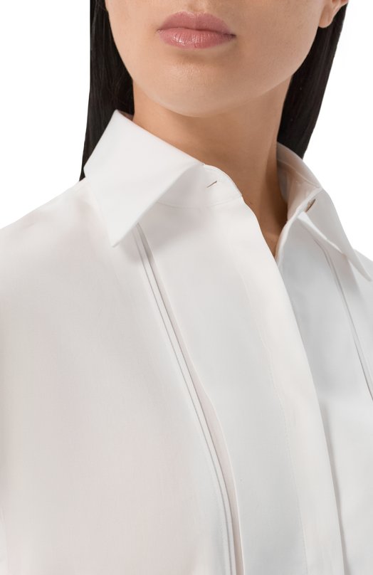 Хлопковая рубашка BOSS 50553703 Белый  50553703 Фото 5