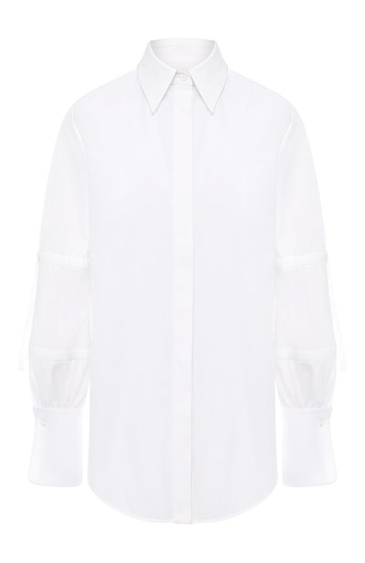 Женская хлопковая рубашка VICTORIA, VICTORIA BECKHAM, арт. SHVV 137B PSS19 C0TT0N SHIRTING