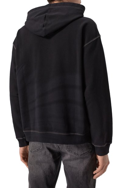 Хлопковое худи DIESEL, арт. A16429/0LJBT, фото 4