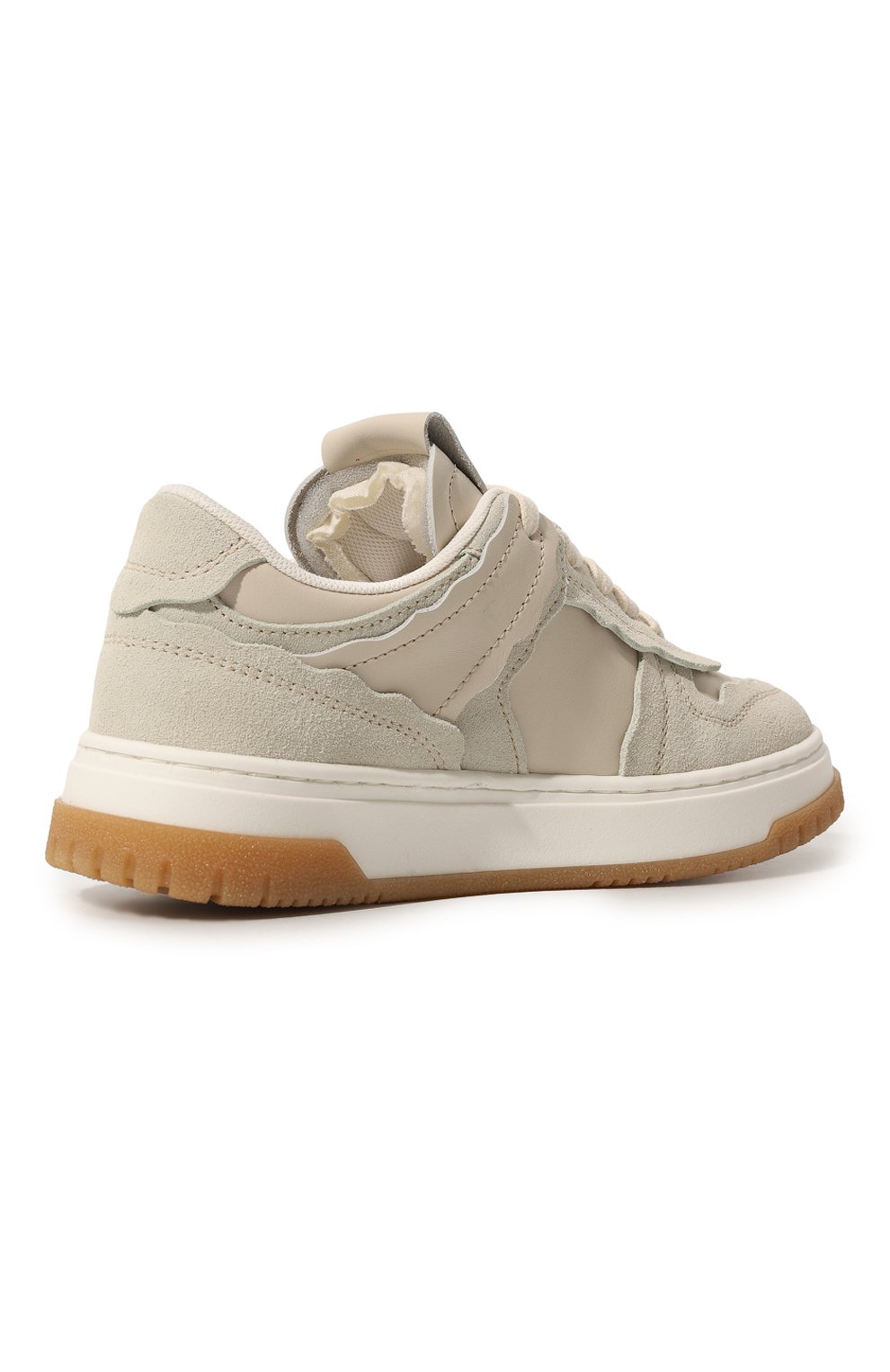 Кожаные кеды MSGM KIDS, арт. 76857/28-35, фото 3