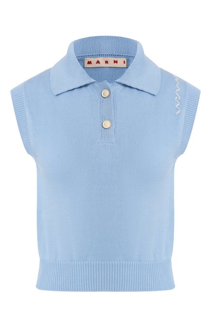 Женский хлопковое поло MARNI, арт. TTMD0115A0/UFCN55