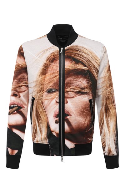 Хлопковая толстовка LIMITATO, арт. CIGAR/ZIPPED B0MBER JACKET, фото 1