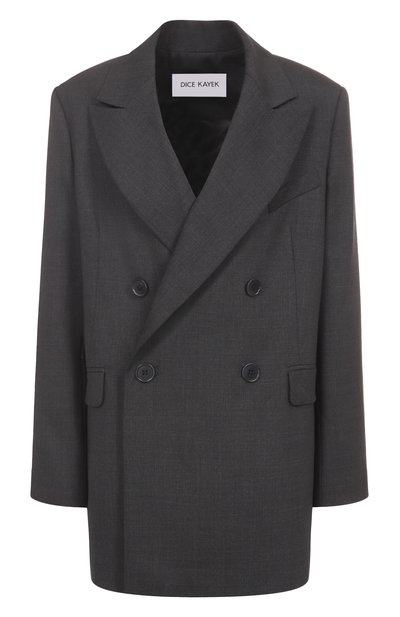 Женский шерстяной жакет DICE KAYEK, арт. FW25V517 MCL ANTHRACITE