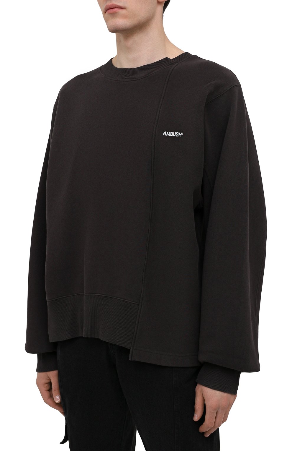 Хлопковый свитшот AMBUSH, арт. BMBA003S21FLE001, фото 3