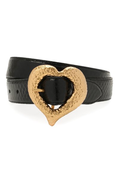 Ремень из кожи питона SAINT LAURENT, арт. 650322/EML0J/PBIV, фото 1