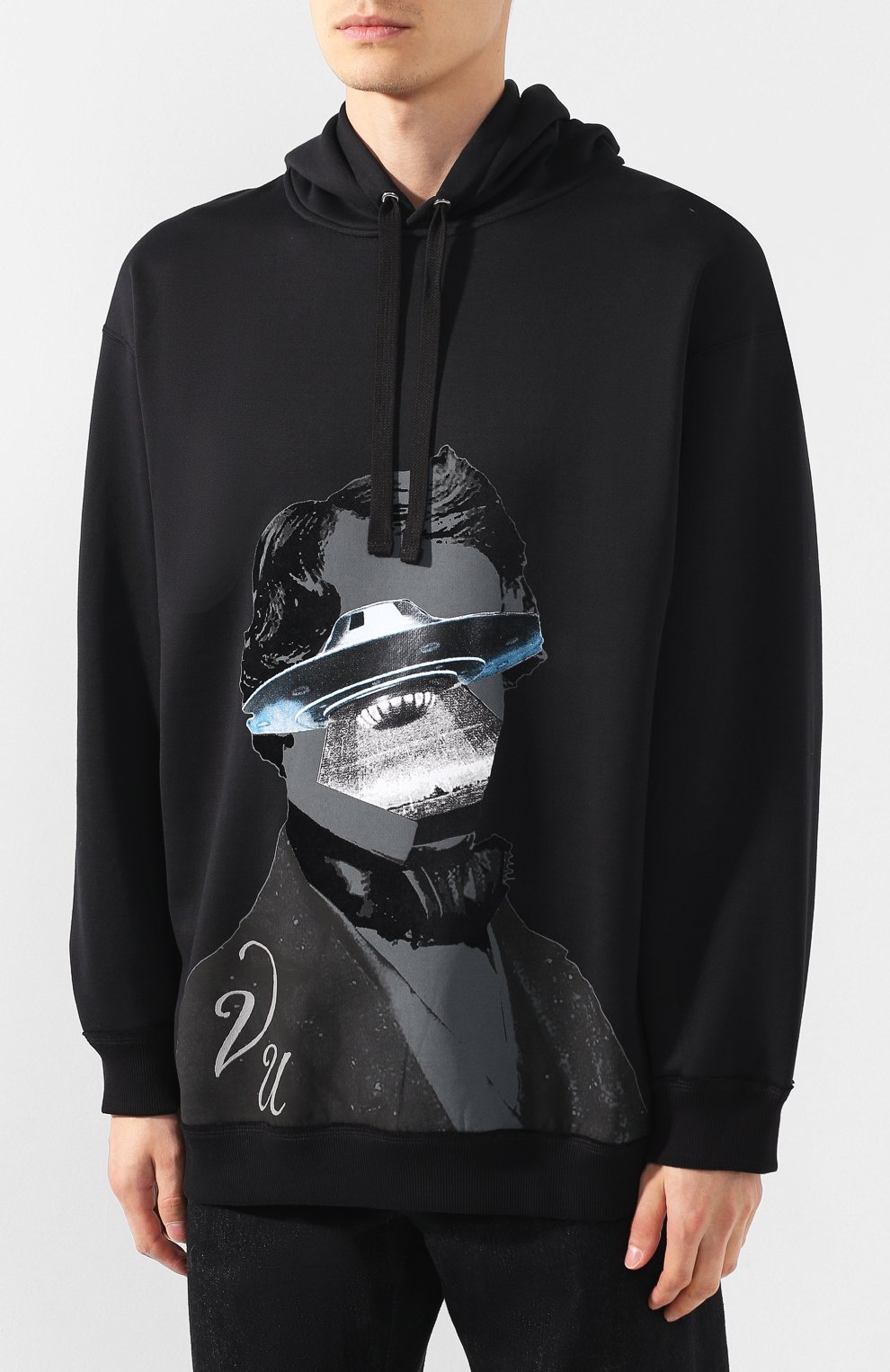 Хлопковое худи valentino x undercover VALENTINO, арт. SV0MF07A5PH, фото 3