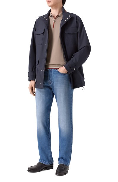 Хлопковое поло STEFANO RICCI, арт. K313051P31/F26146, фото 2