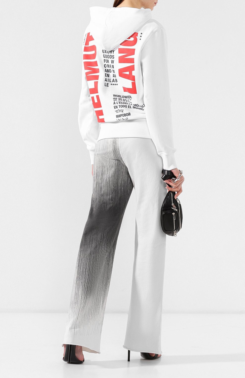 Хлопковое худи HELMUT LANG, арт. J01KW509, фото 2