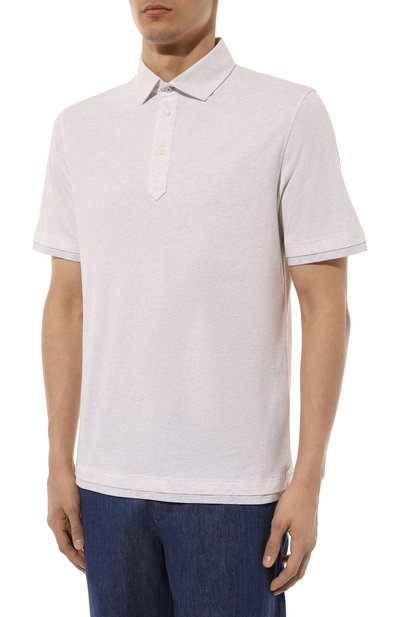 Хлопковое поло BRUNELLO CUCINELLI, арт. M0B133966, фото 3