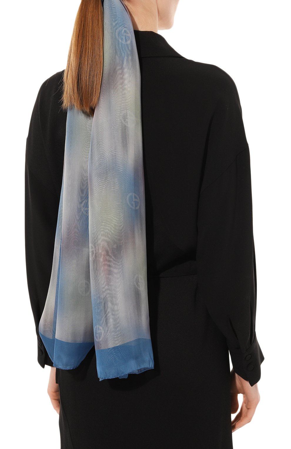 Шелковый шарф GIORGIO ARMANI, арт. 795218/3R130, фото 3