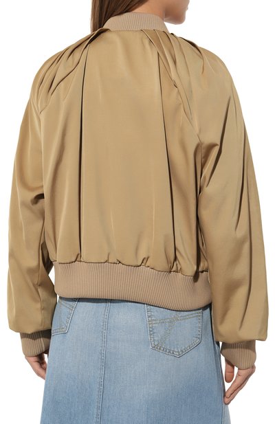 Бомбер RED SEPTEMBER бежевого цвета по цене 45000 руб., арт. 324.02.55.03.1, фото 4 Бомбер RED SEPTEMBER, арт. 324.02.55.03.1, фото 4