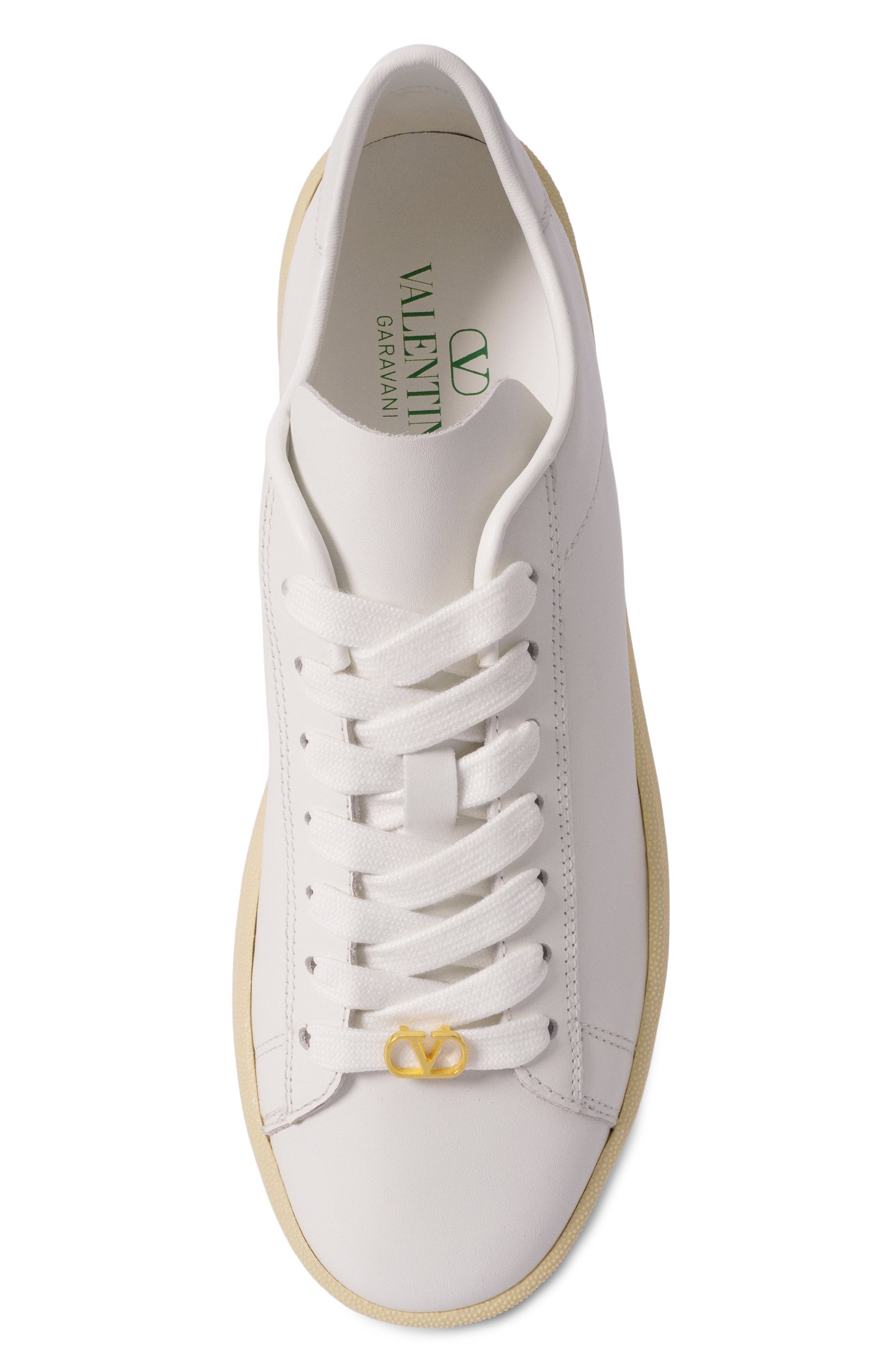 Кожаные кеды royco flatform VALENTINO белого цвета по цене 86100 руб., арт. 9W2S0PA8/BYA, фото 6 Кожаные кеды royco flatform VALENTINO, арт. 9W2S0PA8/BYA, фото 6