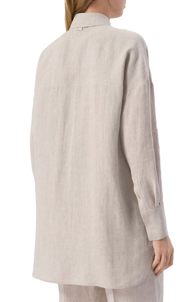 Льняная рубашка AGNONA, арт. TD0901/U3039, фото 4