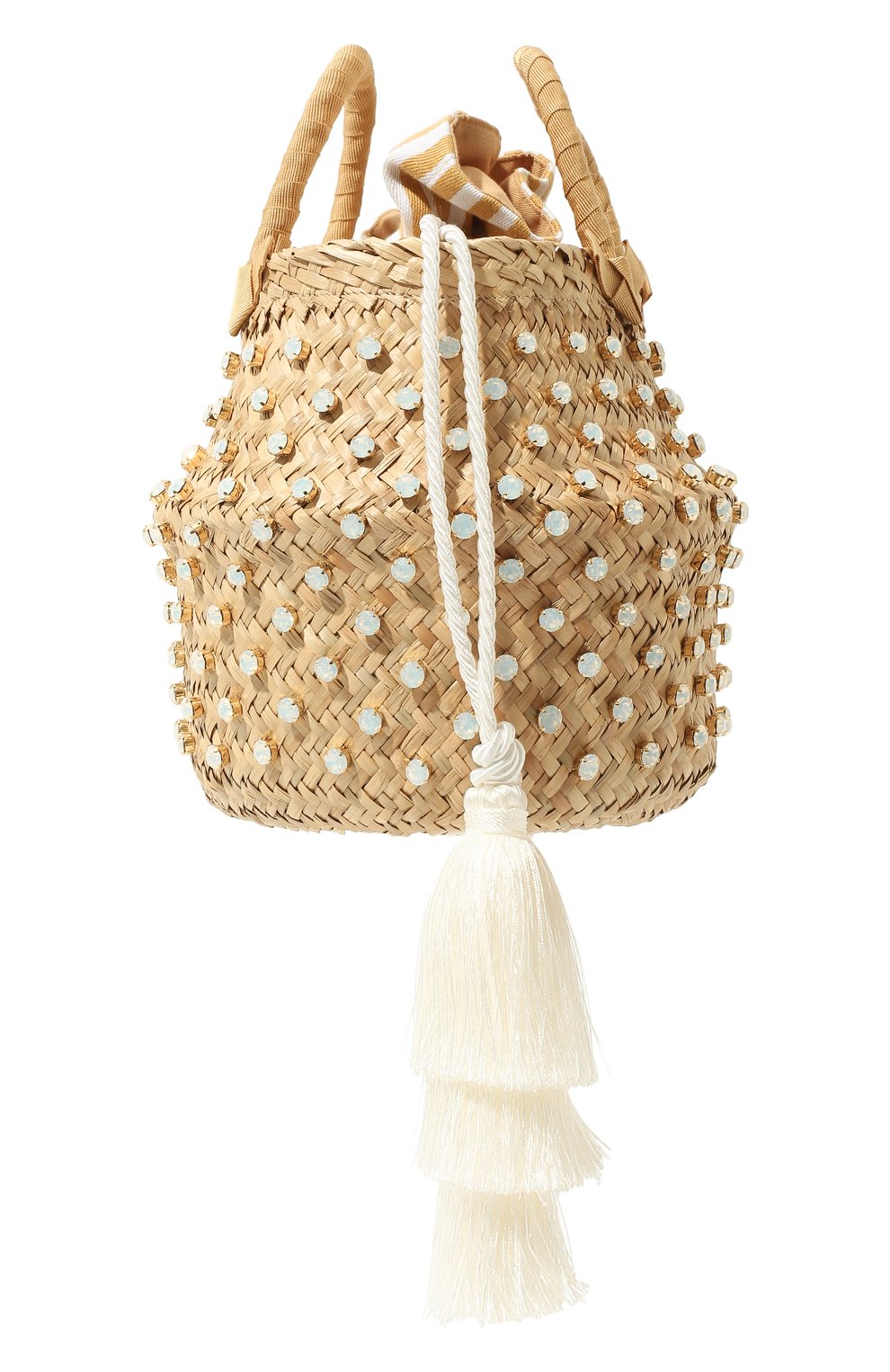 Сумка nina large LE NINE, арт. CRS1-01000 STR SAND/C0TT0N, фото 4