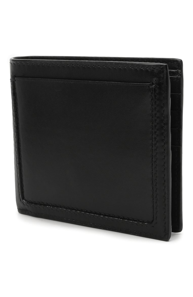 Мужской кожаное портмоне ZEGNA черного цвета, арт. E1155W-LHC0R | Фото 2 (Материал: Натуральная кожа; Материал сплава: Проставлено; Нос: Не проставлено)
