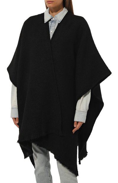 Шерстяное пончо DESTIN, арт. DU0 BAND CAPE, фото 3