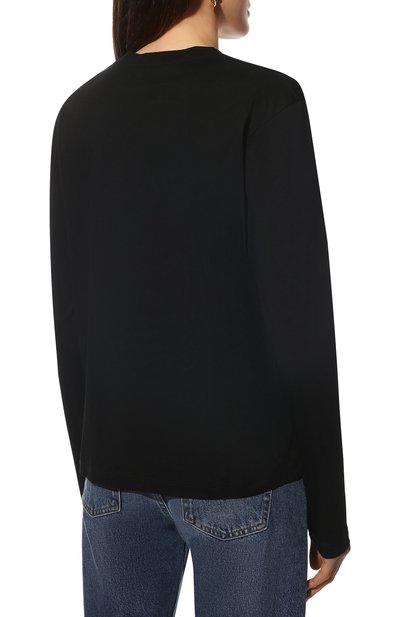 Хлопковый лонгслив JIL SANDER, арт. JSCU705001-WU247608, фото 4