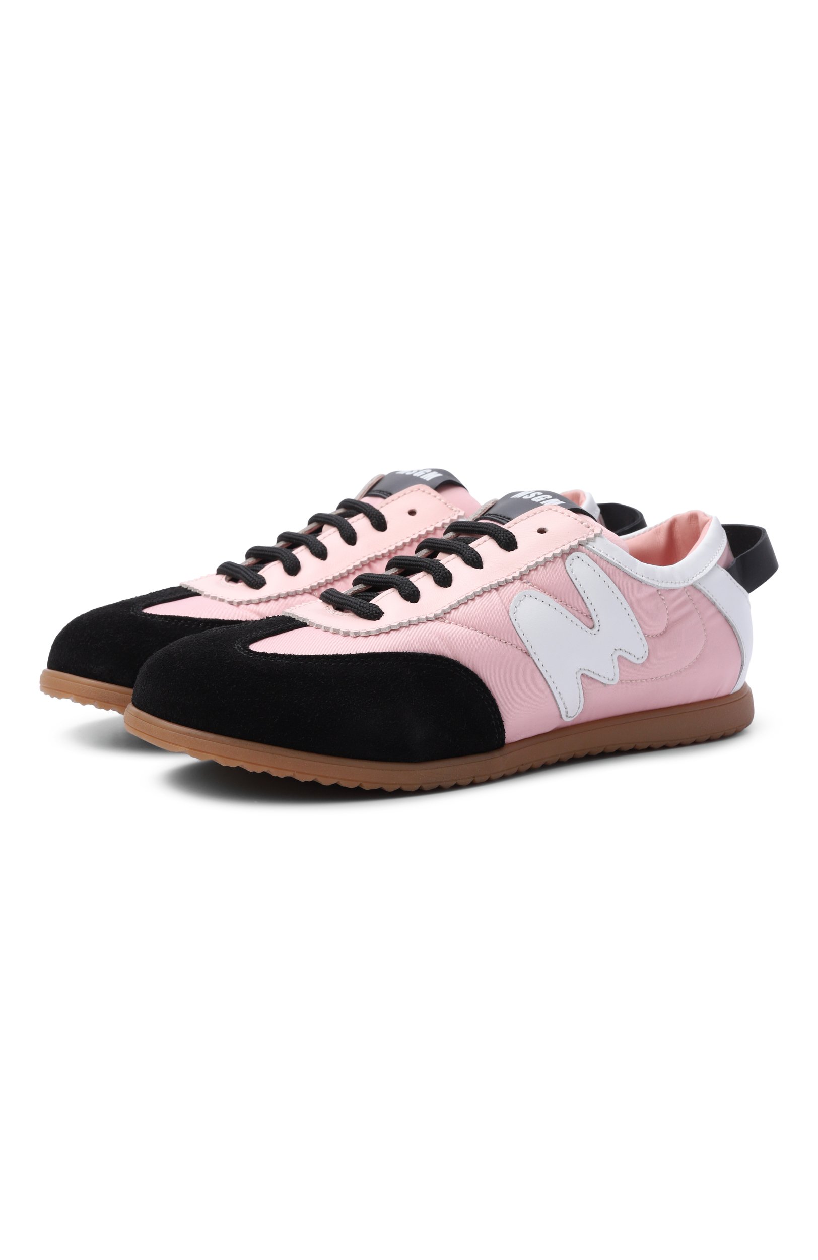 Комбинированные кеды MSGM KIDS, арт. 83963/VAR1_001, фото 1