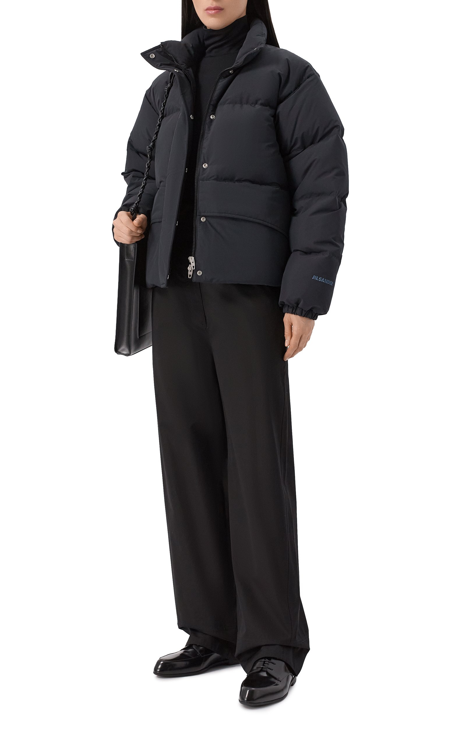 Пуховик JIL SANDER черного цвета по цене 364500 руб., арт. J02AF0136/J74276, фото 2 Пуховик JIL SANDER, арт. J02AF0136/J74276, фото 2