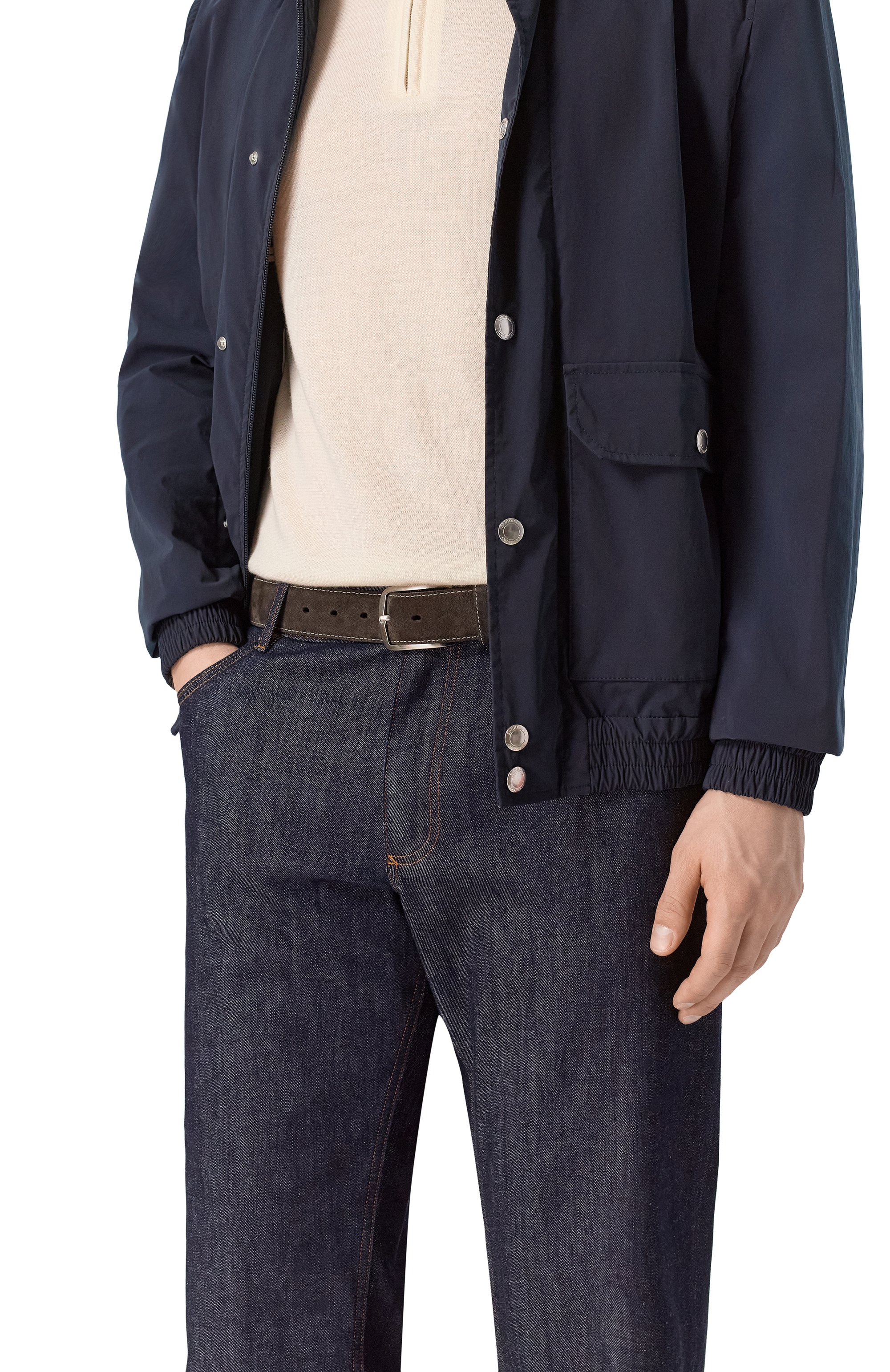 Замшевый ремень PAUL&SHARK, арт. 26416015, фото 2